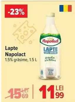 Carrefour Lapte Napolact Ofertă