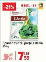 Carrefour Spanac frunze porții Edenia Ofertă