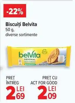 Carrefour Biscuiți Belvita Ofertă