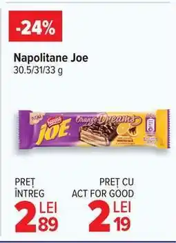Carrefour Napolitane Joe Ofertă