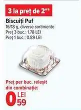 Carrefour Biscuiți Puf Ofertă