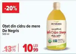 Carrefour Oțet din cidru de mere De Negris Ofertă