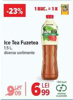 Carrefour Ice Tea Fuzetea Ofertă