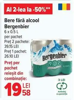 Carrefour Bere fără alcool Bergenbier Ofertă