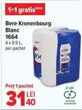 Carrefour Bere Kronenbourg Blanc 1664 Ofertă