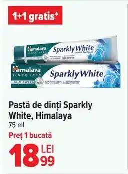 Carrefour Pastă de dinți Sparkly White, Himalaya Ofertă