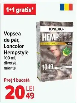 Carrefour Vopsea de păr Loncolor Hempstyle Ofertă