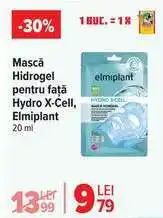 Carrefour Mască Hidrogel pentru față Hydro X-Cell, Elmiplant Ofertă