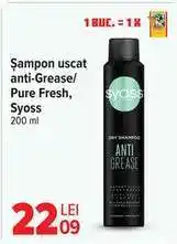 Carrefour Șampon uscat anti-Grease/Pure Fresh, Syoss Ofertă