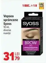 Carrefour Vopsea sprâncene Syoss Ofertă