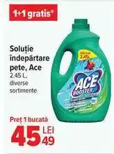 Carrefour Soluție îndepărtare pete, Ace Ofertă