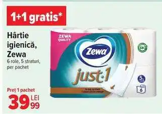 Carrefour Hârtie igienică, Zewa Ofertă