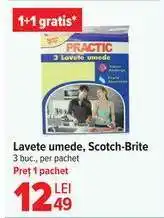 Carrefour Lavete umede, Scotch-Brite Ofertă