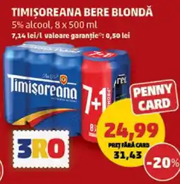 Penny TIMIŞOREANA Bere blondă Ofertă