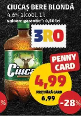 Penny CIUCAŞ Bere blondă Ofertă