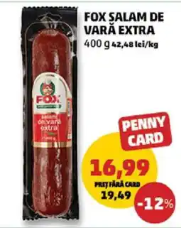 Penny FOX Salam de vară extra Ofertă