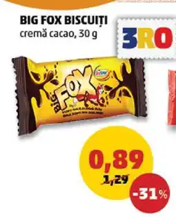 Penny BIG FOX BISCUITI Ofertă
