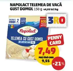 Penny Napolact Telemea de Vacă Gust Domol Ofertă