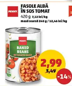 Penny Fasole albă în sos tomat Ofertă