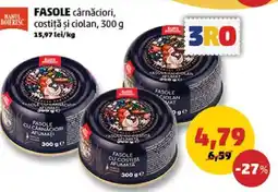 Penny FASOLE cârnăciori, costiță și ciolan, 300 g Ofertă
