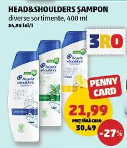 Penny HEAD & SHOULDERS Şampon Ofertă