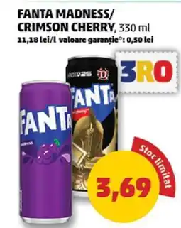 Penny Fanta Madness/Crimson Cherry, 330 ml Ofertă