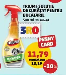 Penny TRIUMF Solutie de Curățat pentru Bucătărie Ofertă