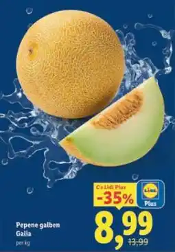 Lidl Pepene galben Galia Ofertă