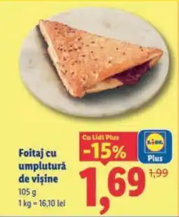 Lidl Foitaj cu umplutură de vișine Ofertă