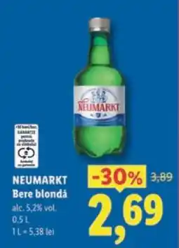Lidl NEUMARKT Bere blondă Ofertă