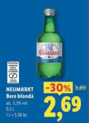 Lidl NEUMARKT Bere blondă Ofertă