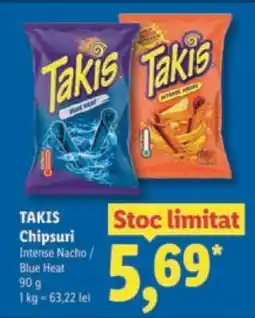 Lidl Takis Chipsuri Ofertă