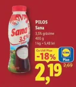 Lidl Pilos Sana Ofertă