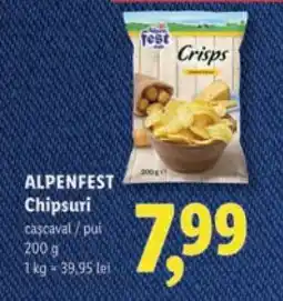 Lidl ALPENFEST Chipsuri Ofertă