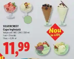 Lidl SILVERCREST Cupe înghețată Ofertă