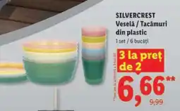 Lidl SILVERCREST Veselá/Tacâmuri din plastic Ofertă