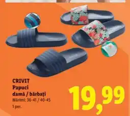 Lidl Crivit Papuci damă / bărbați Ofertă