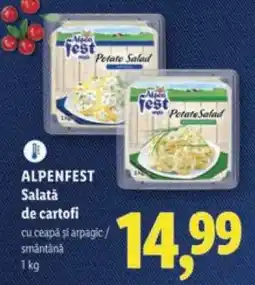 Lidl Alpenfest Salată de cartofi Ofertă