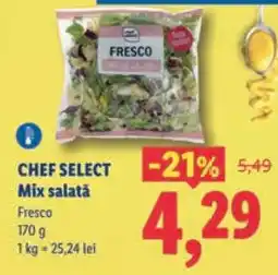 Lidl Chef Select Mix salată Ofertă