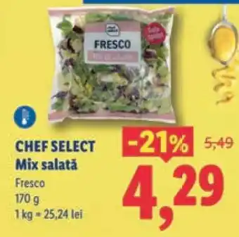 Lidl Chef Select Mix salată Ofertă
