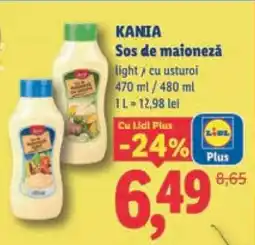 Lidl Kania Sos de maioneză Ofertă