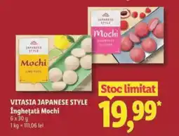 Lidl VITASIA JAPANESE STYLE Înghețată Mochi Ofertă