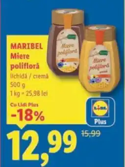Lidl MARIBEL Miere polifloră Ofertă