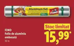 Lidl FINO Folie de aluminiu embosată Ofertă