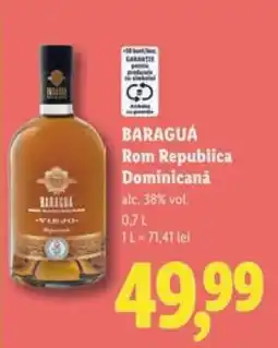 Lidl Baraguá Rom Republica Dominicană Ofertă