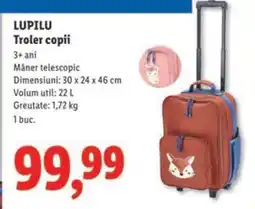 Lidl LUPILU Troler copii Ofertă