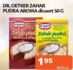 Unicarm Dr. oetker zahar pudra aroma Ofertă