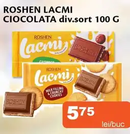 Unicarm Roshen lacmi ciocolata Ofertă