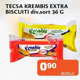 Unicarm Tecsa krembis extra biscuiti Ofertă