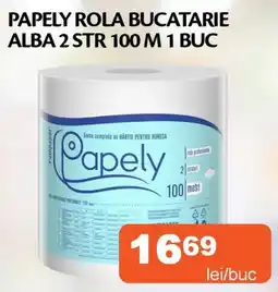 Unicarm Papely rola bucatarie alba Ofertă